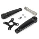 PROFILE ELITE AL CRANKSET BLACK