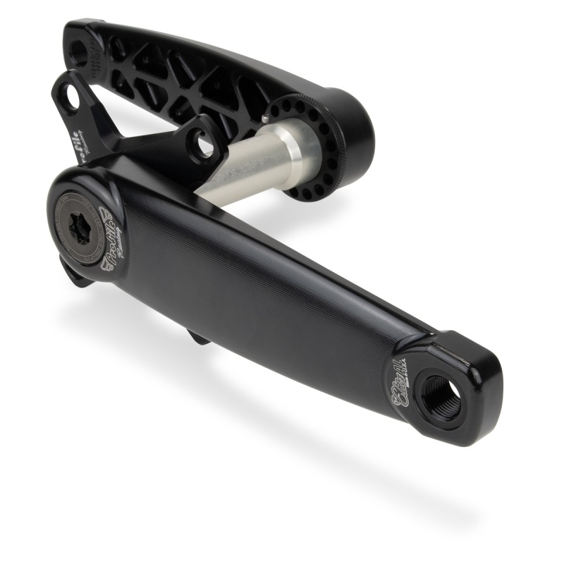 PROFILE ELITE AL CRANKSET BLACK