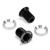 CHROMOLY FLUSH MOUNT CRANK 22MM COLUMN AXLE BOLTS