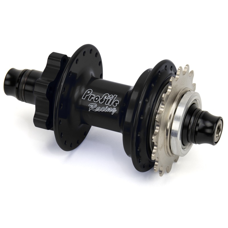 PROFILE ELITEDISC 10MM REAR HUB TITANIUM BLACK