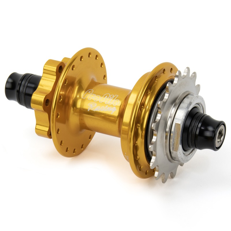 PROFILE ELITEDISC 10MM REAR HUB TITANIUM GOLD