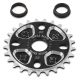 PROFILE RACING BLACKJACK SPROCKET BLACK 25T-28T-30T