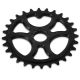 PROFILE RACING GALAXY SPLINE DRIVE SPROCKET BLACK 25T-28T