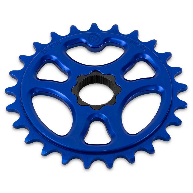 PROFILE RACING GALAXY SPLINE DRIVE SPROCKET BLUE 25T