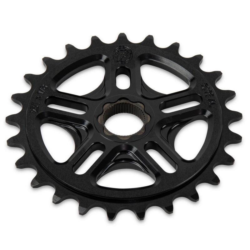 PROFILE RACING SPLINE DRIVE SPROCKET BLACK 25T-28T