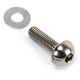 PROFILE HUB BOLTS BUTTON HEAD 3/8 TITANIUM