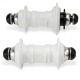 MOYEUX PROFILE MINI SS 14MM HEX 9 DENTS BLANC