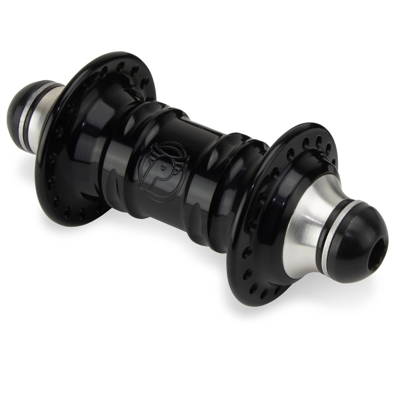 PROFILE MINI RACE 10MM FRONT HUB BUTTON HEAD BLACK