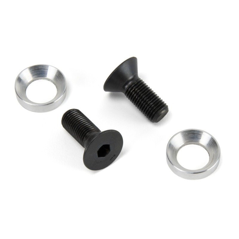 CHROMOLY FLUSH MOUNT 3/8 x 24 CRANK AXLE BOLTS