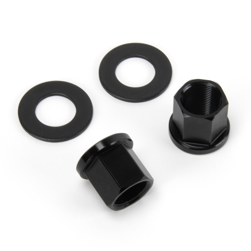 HUB AXLE 14MM ALLOY NUTS & WASHERS PROFILE