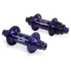 PROFILE NOMAD FREEWHEEL REAR ELITE FRONT 10MM VOLCANO HUBSET PURPLE